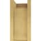 Ekena Millwork 9"W x 9"D x 18"H Wide Sheridan Rough Cedar Woodgrain TimberThane Corbel, Primed Tan CORUR09X09X18SHERCPR - alternate 3